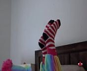 Stripe Socks Critter from smiling critters