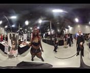 Rhea Goddess gives me a body tour in 360 degree VR at EXXXotica NJ 2021 from rhea sharmaxxx
