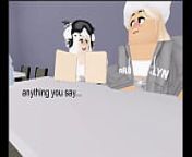Submissive teacher gets fucked by students (roblox porn) from famale and man