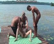 group sex on the dock in front of everybody from motel molo