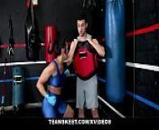 TeamSkeet - Kickboxing and Fucking With (Lilly Hall) Booty Babe from barbell