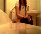 Sister in Law Pissing Hidden Camera from hidden camera in toilet peeing