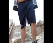Getting naked and jerking my cock in public on a trail from naked chub gay fat man videoarathi beeg comangal me school girl ki chudai bf