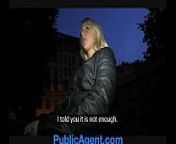 PublicAgent Blonde Student Monika Loves my Huge Dick from street fake