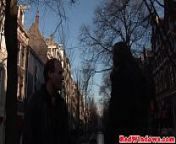 Real hooker creampied in Amsterdam from amsterdam