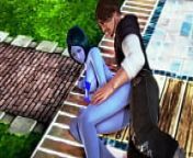 Cortana cosplay hentai girl having sex with a man in sexy hentai video gameplay from 无删福利视频qs2100 cc无删福利视频 crf