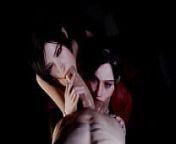 3D Compilation Resident Evil Claire Missionary Anal Fuck Ada Wong Face Fuck Threesome Uncensored from 3d evil sex
