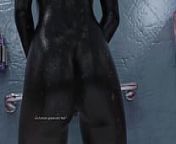 Projekt Passion | Dark Alien Babe Lesbian Finger Masturbates in Shower [Gaming] [Visual Novel] from 3d alien lesbian sex in sci fi lab female android plays