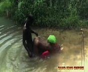 CHEATED WIFE IN STREAM - DOGGY STYLE & CLOSE UP SEX BACK TO BACK from kucing pada anjing