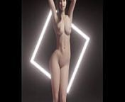 Tifa Dance (Version 3 Nude) from anime dance