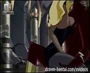 Justice League Hentai - Canary fucked in a Flash from justice league futa