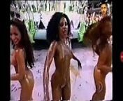 SEXY GIRLS NUDE AT BRAZILIAN CARNAVAL from brazilian girl dancing naked at disco party mms