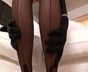 Busty brunette poses her sexy legs from sammi jessop hifipor