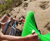 Risky outdoor handjob from teen stepsister at the public beach. Almost caught by the police from young outdoor caught mp4