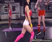 Brazzers - Big Tits In Sports - Sophia Laure and Danny D - Sweaty Ass Workout from sports guy