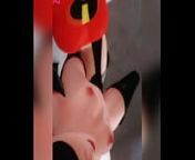 Mrs incredible compilation from disney land