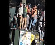 White Girl Shaking Titties at Philadelphia Eagles Super Bowl Celebration Parade from eagles