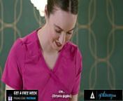 GIRLSWAY - Masseuse Hazel Moore's Amazing Chemistry With Big Naturals Client Leads To Passionate Sex from amwf massage injury leads to anal sex