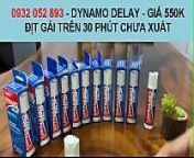 CHAI XỊT CHỐNG XUẤT TINH SỚM DYNAMO DELAY from tvf chai sutta and