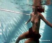 Big tits brunette Mia underwater naked from naked vaijanti mala bol