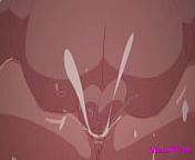 Busty Blonde MILF Hard Pussy Creampie - Hentai Animation Uncensored from anime milf cum