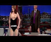 Tina Fey in Late Show with David Letterman 2009-2015 from celeb nude boob show chenging dress compilation