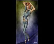 3d Babe in Denim from viphentai 3d