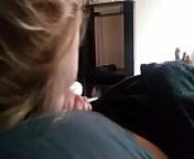 Secretly recorded girlfriend giving me a blowjob from secretly record