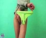 Choose Panties and Fuck my Wet Pussy from hot and sexiest lingerie try on