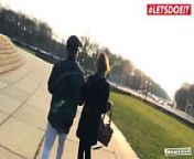 LETSDOEIT - (Meggie Marika & Kookie Ryan) Czech MILF Gets BBC On The Berlin Van from meggy smg4