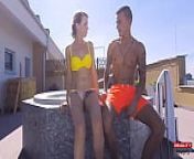 RealityLovers - Caroline Ardolino In Bikini Is sunbathing on terrace from woodmancastingx caroline ardolino casting 171 updated jpg