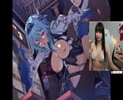 PORN react! I watched a Eula Gangbang... from anime watch