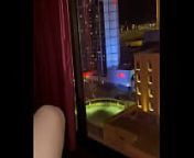 Amateur Exhibitionist Couple fuck in front of hotel window from amateur exhibitionist couple