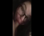 BBW sucking and deep throating husbands cock from salem