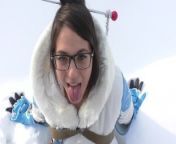 Public Overwatch Mei Blowjob in Snow from owervach