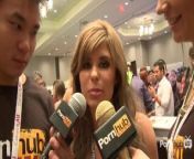 PornhubTV Chloe Chaos Interview at 2014 AVN Awards from vijay tv actress pavithra fake nude