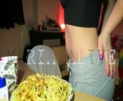 ♥ ♡ ♥ CHINESE FOODN STUFFING 3000 CAL clips4sale 105714 ♥ ♡ ♥ from maa cal