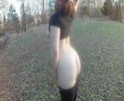 A Walk in the Leaves | Redhead Nude at Public Park on a Cold Day from swathi naidu nude pornhubamil park video page xvideos com xvideos indian videos page free nadiya nace hot indian sex diva anna thangachi sex videos free downloadesi randi fuck xxx sexigha hotel mand