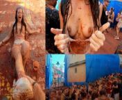 Bucket List: Fucking at La Tomatina weekend in Spain from amateur irani