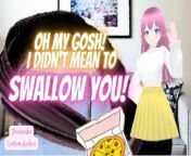 [VORE AUDIO ROLEPLAY] Eel Gamer Girlfriend Swallows You! Non Fatal Vore ASMR Roleplay from giantess ossan