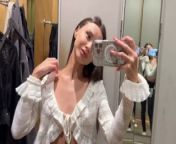 See-through Try On Haul: Transparent See-through Lingerie | Very revealing Try On Haul at the Mall from khushi mukherjee dancing topless latest full video