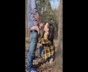 Hike through the woods end with hotwife cumshot TheShortAndInked1 from kajal sexse potos