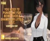 [F4M] Slutty Business Partner Offers Free Use Fuck If You Cheat on Your Wife from tatsumaki getting her pussy fucked hard on a big cock 3d porn animations