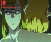 Link Fucks Princess Zelda with Ganondolf's help! - 60fps 4k hentai from legend of zelda link skyward sword tentalus