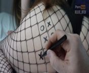  lost her pussy in tic-tac-toe. Cum inside - Deluxe_Bitch from manjesh sex videoa video to