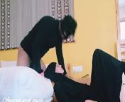 Arab Muslim Hijab Sex mouth fuck from muslim girl sexy blu