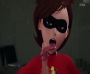 The Incredibles Elastigirl Sucking A Cock! from toilet here
