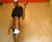 TRENDING KENYAN MALE STRIPPER (RAW VIDEO)🚯 from black dick wanking