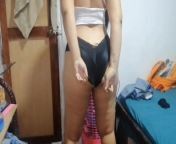 a delicious dance for my stepbrother so he can see my big ass how it bounces from desi college babe seductive dance in salwar and bra shaking tits mms 3gp