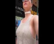 Bouncing Braless Tits in public! (SlowlyMo) from 우정잉 누드